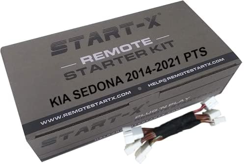 ערכת Starter Starter מרחוק של Start-X עבור Kia Sedona Push להתחיל 2015-2021 | לחץ על Lock 3X כדי להתחיל